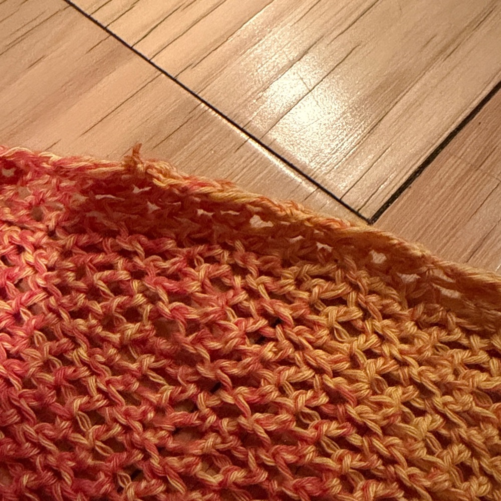 Handmade Crochet Lightweight Rainbow Summer Festival Wrap - Picture 5 of 8
